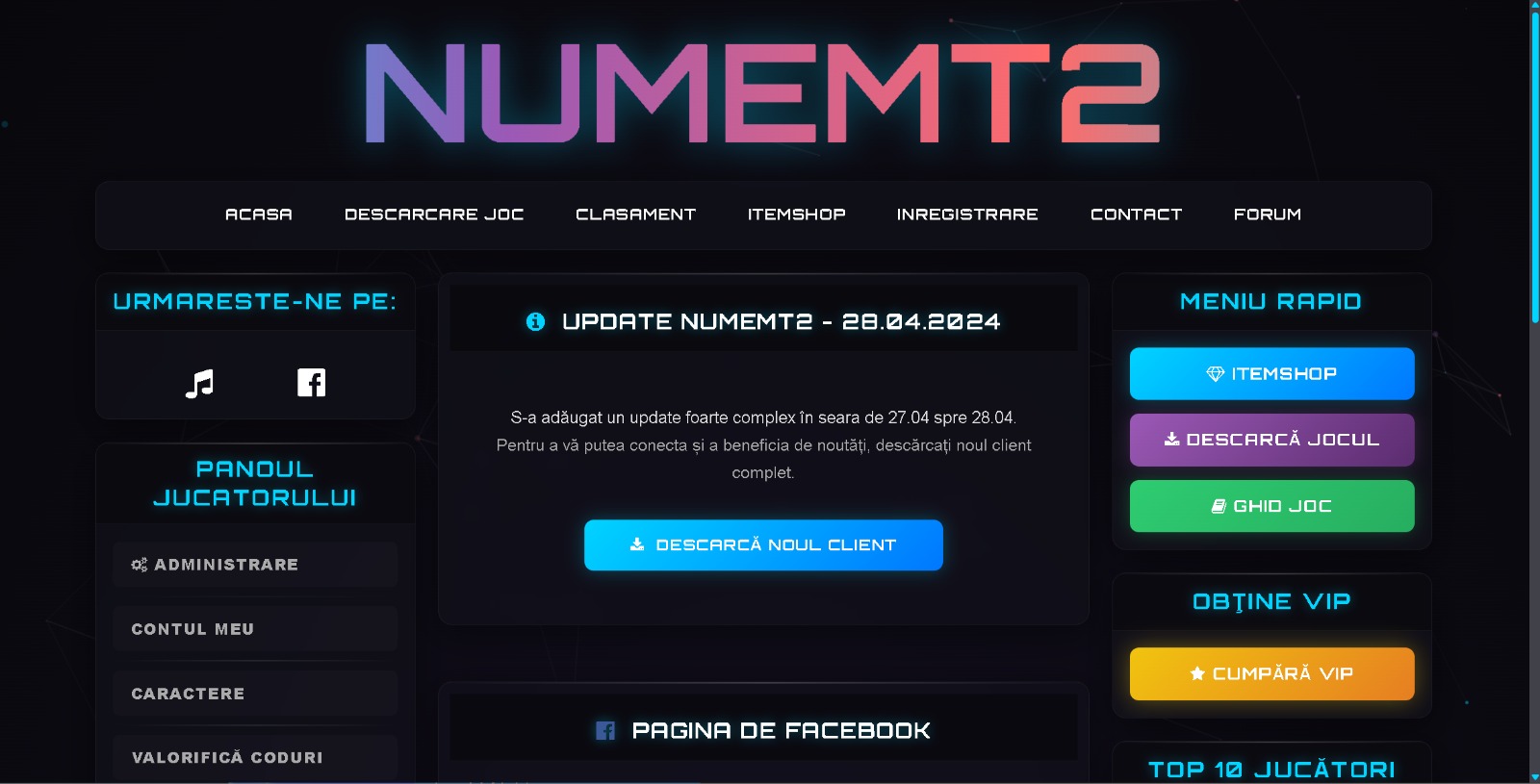 Homepage
